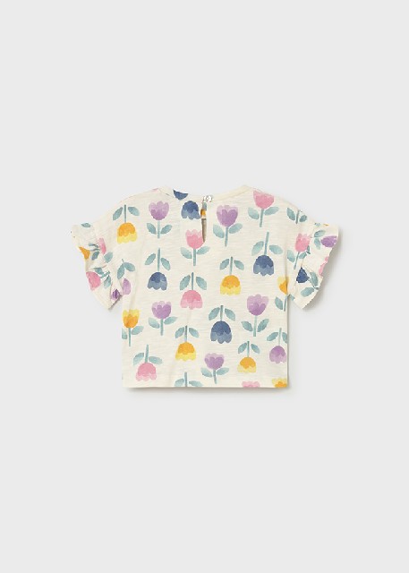 Camiseta m/c estampada        Lilac