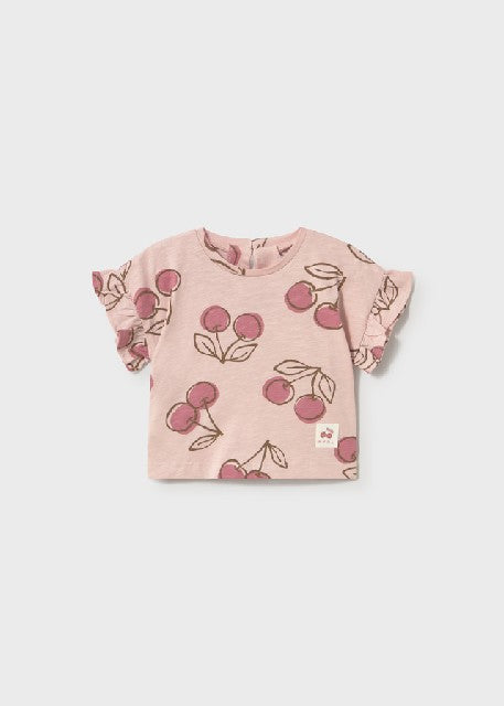 Camiseta m/c estampada        Peonia