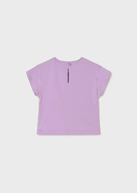Camiseta m/c play             Lilac