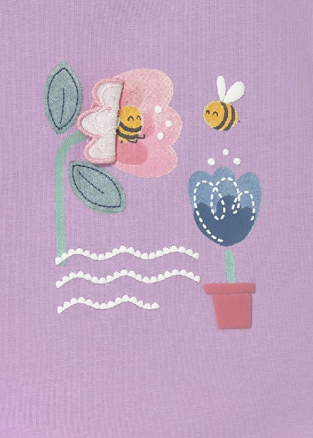 Camiseta m/c play             Lilac