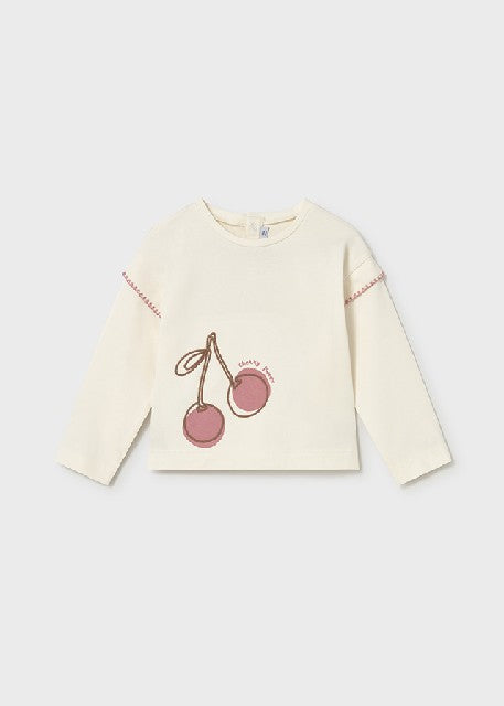 Camiseta m/l                  Hueso-blus