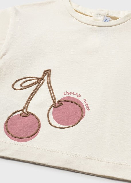 Camiseta m/l                  Hueso-blus