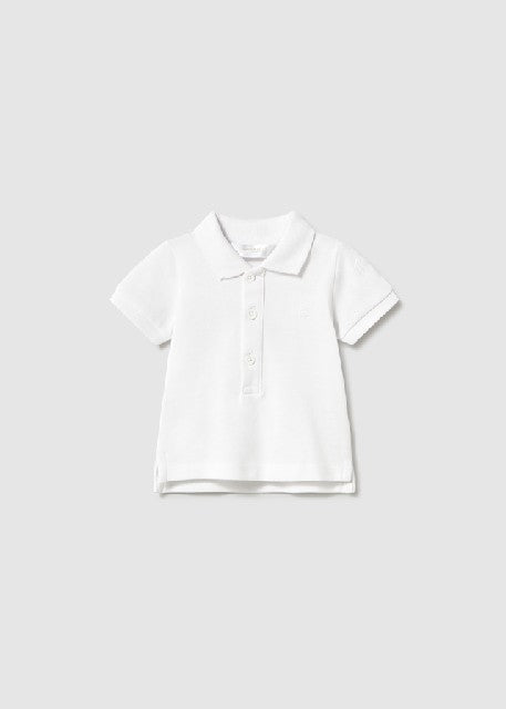Polo m/c granito              Blanco