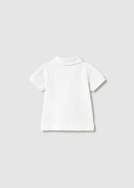 Polo m/c granito              Blanco