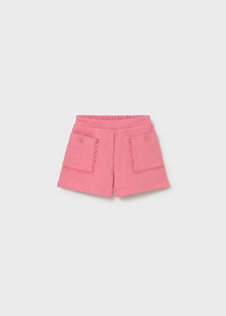 Pantalon corto estructura     Geranio