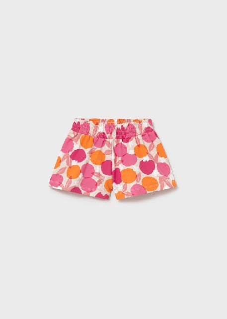 Pantalon corto punto estampad Clavel