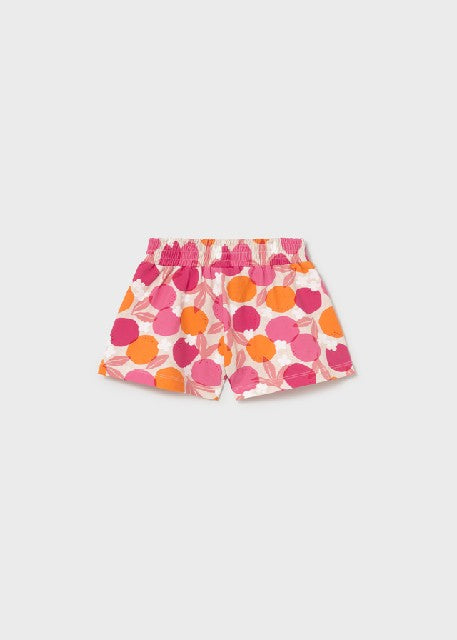 Pantalon corto punto estampad Clavel