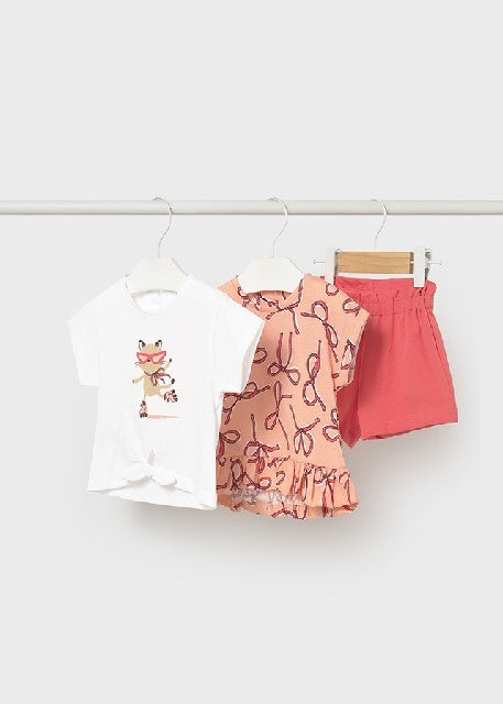 Conj. short 3 piezas          Flamingo