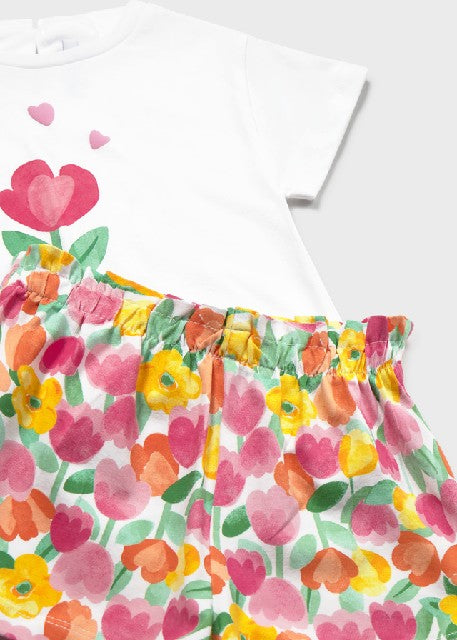 Conj. short 3 piezas          Geranio