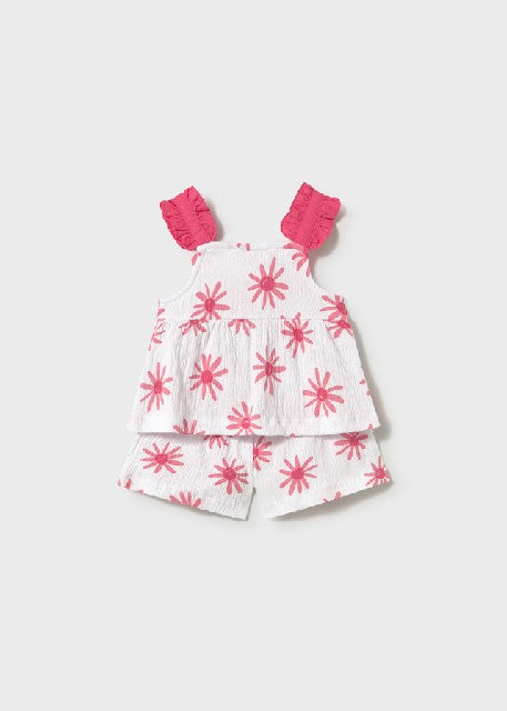 Conj. short punto bambula     Hibisco