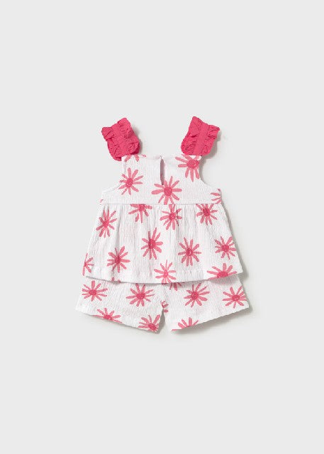 Conj. short punto bambula     Hibisco