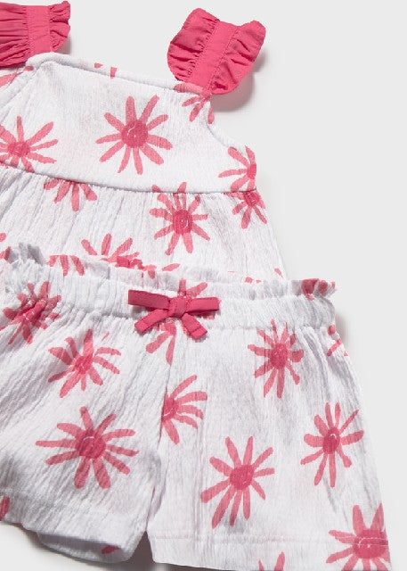 Conj. short punto bambula     Hibisco