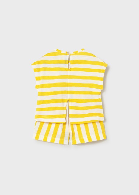 Conj. short punto granito     Mimosa