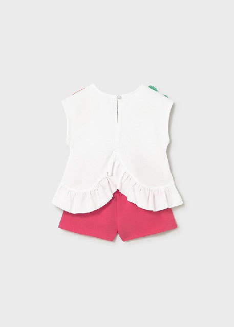 Conj. short grafica           Hibisco