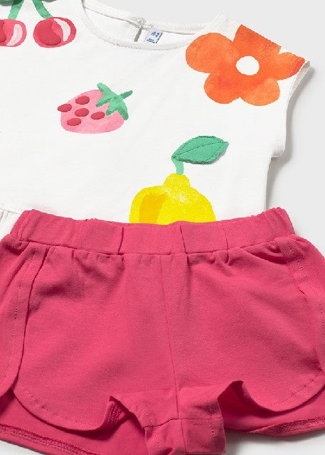 Conj. short grafica           Hibisco
