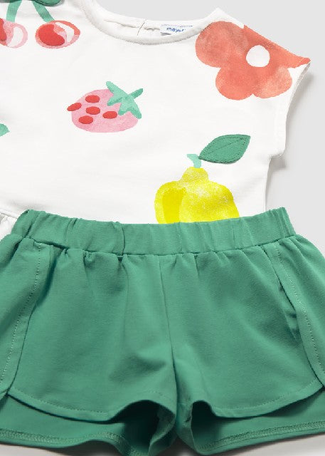 Conj. short grafica           Esmeralda
