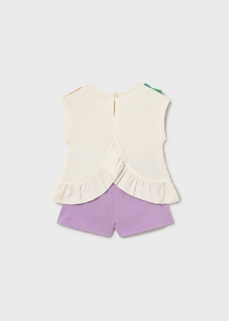 Conj. short grafica           Lilac