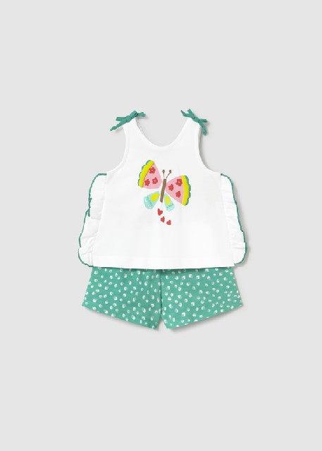 Conj. short estampado         Esmeralda