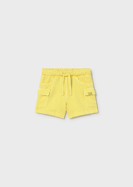 Bermuda felpa deslavada       Lemon