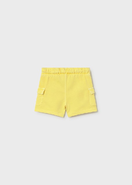 Bermuda felpa deslavada       Lemon