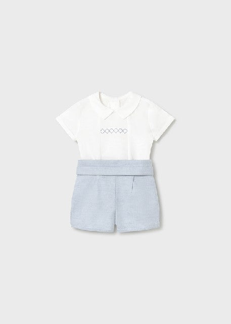 Conj. pantalon corto fajin    Regata