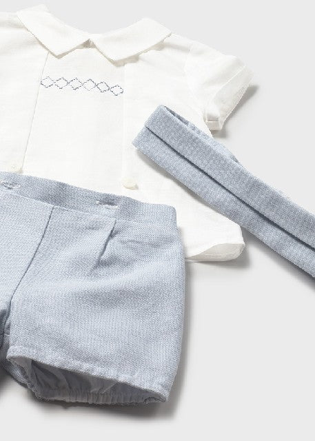Conj. pantalon corto fajin    Regata