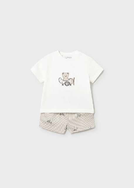 Conj. pantalon corto camiseta Topo