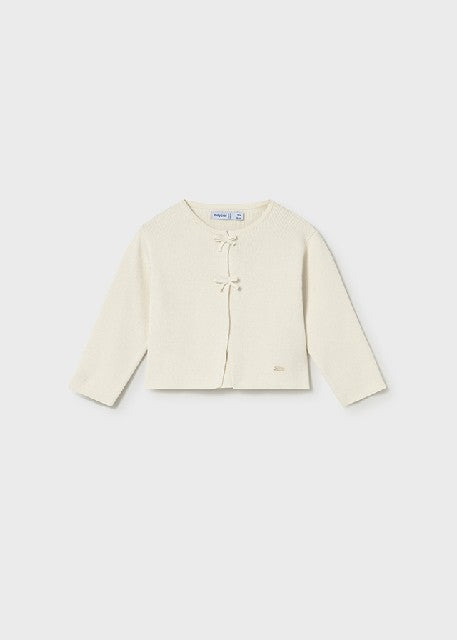 Rebeca tricot larga           Hueso