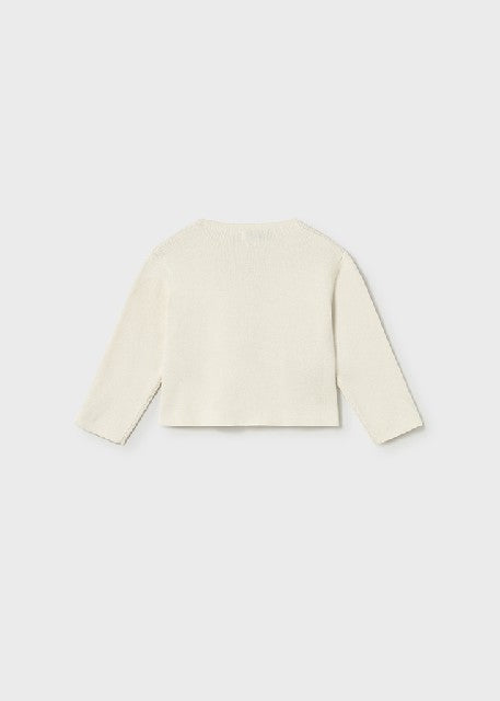 Rebeca tricot larga           Hueso