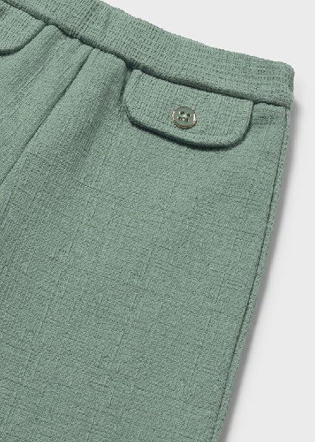 Pantalon largo estructura     Menta