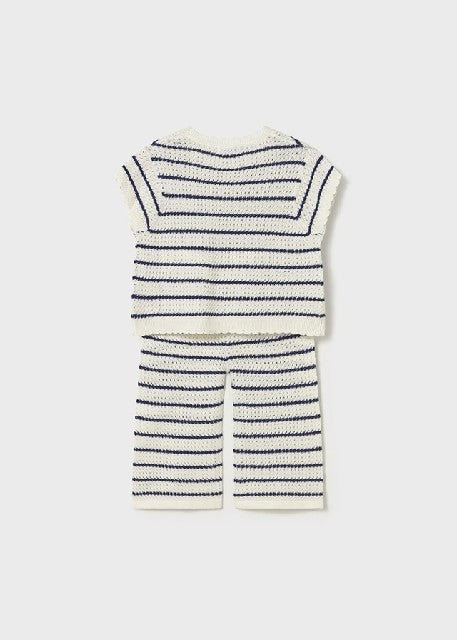 Conj. pantalon tricot         Crudo