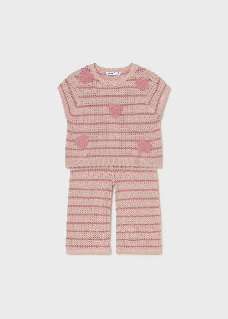 Conj. pantalon tricot         Peonia