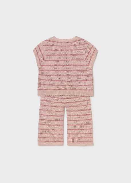 Conj. pantalon tricot         Peonia