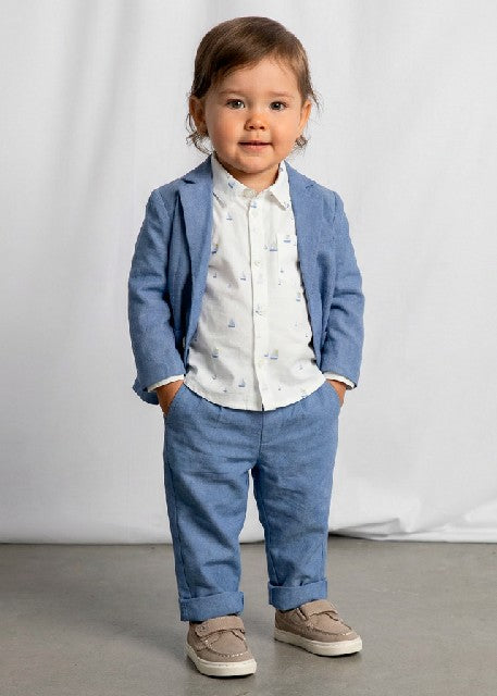 Pantalon lino suiting         Capri