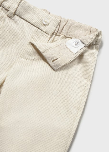 Pantalon lino suiting         Avena