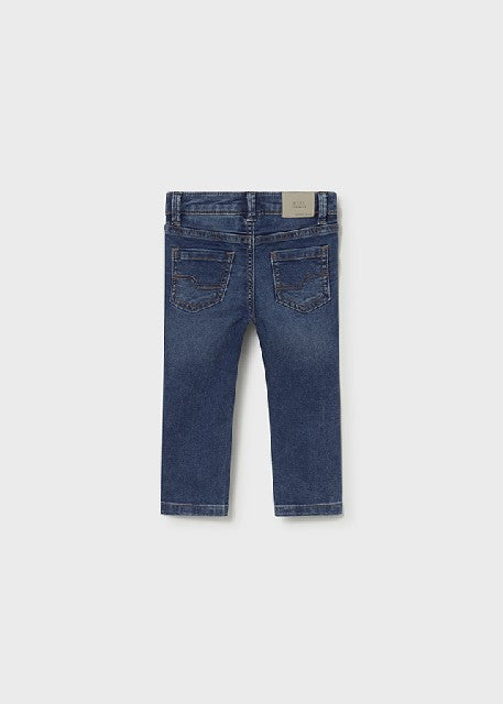 Pantalon soft denim 5b        Oscuro