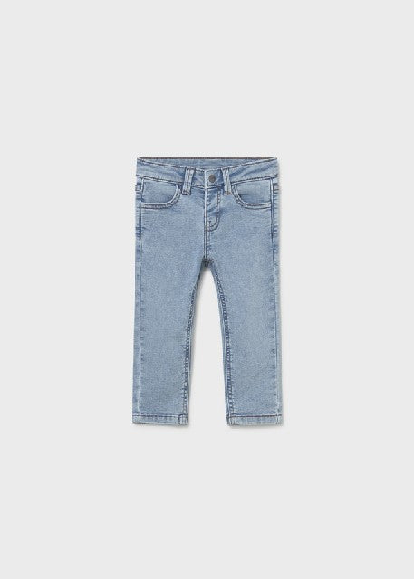Pantalon soft denim 5b        Claro