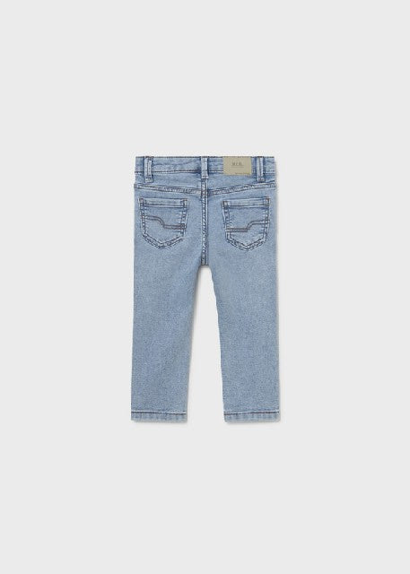 Pantalon soft denim 5b        Claro