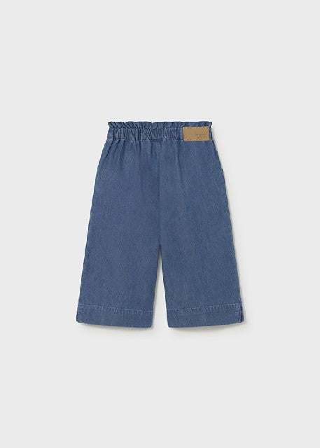 Pantalon largo fluido         Oscuro