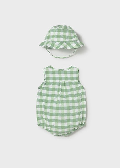 Pelele y gorro plana          Manzana