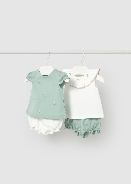 Conj. pant. corto 4 piezas    Aqua