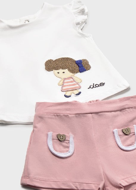 Conj. punto 4 piezas sisa     Rose