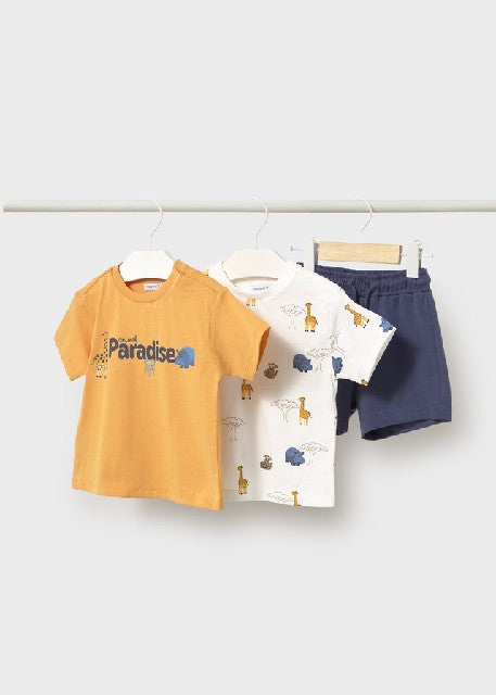 Conj. punto 3 piezas print    Oceano