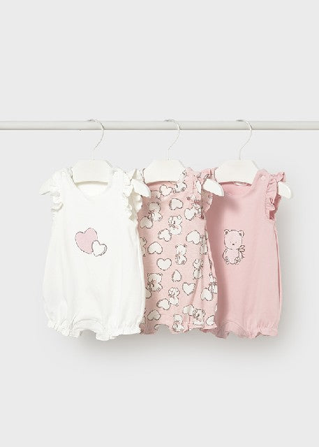 Set 3 pijamas                 Rosa