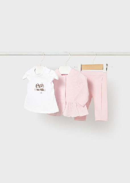 Conj. leggings 3 piezas       Rosa