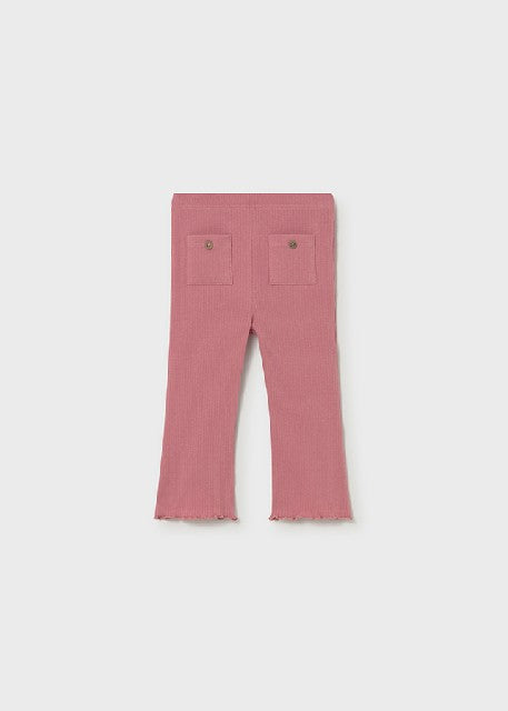 Leggings flared canale        Blush