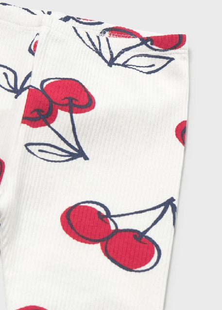 Conj. leggings con diadema    Rojo