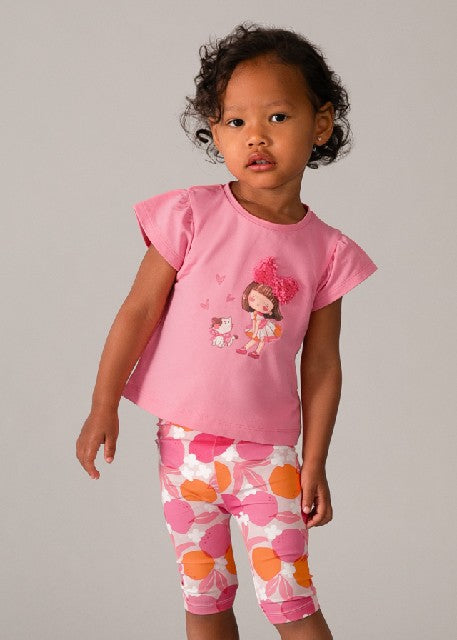 Conj. leggings estampado      Geranio