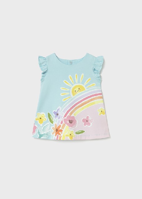 Vestido punto cenefa          Hawaii