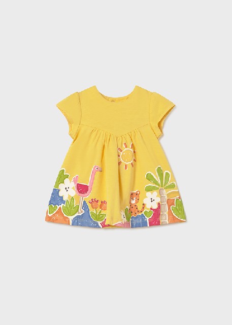Vestido punto                 Mostaza